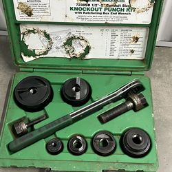 Greenlee Slug-Buster Knockout Punch Kit ½″-2″ (Model 7238SB)