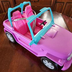 Barbie beach jeep