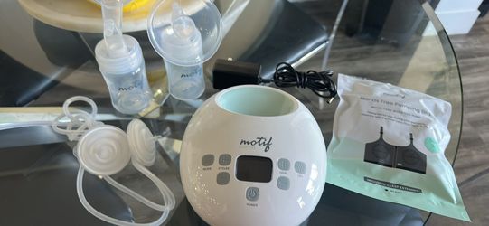 motif luna with battery pack breast pump