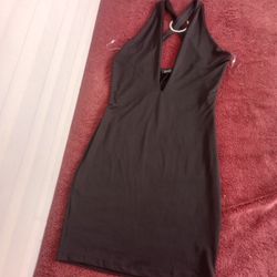 Obsessed boutique black mini dress size Medium 