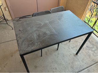 Table & 4 chairs. Pick up only