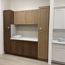 Solid Wood cabinets 