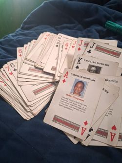 Crime stoppers deck 4 playing cards