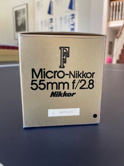 New Nikon 55mm f/2.8 Micro lens