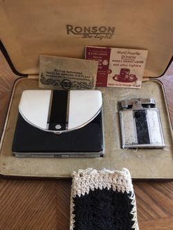 1950’s Vintage Robson Lighter Set
