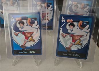 One Piece Dodgers Luffy Card