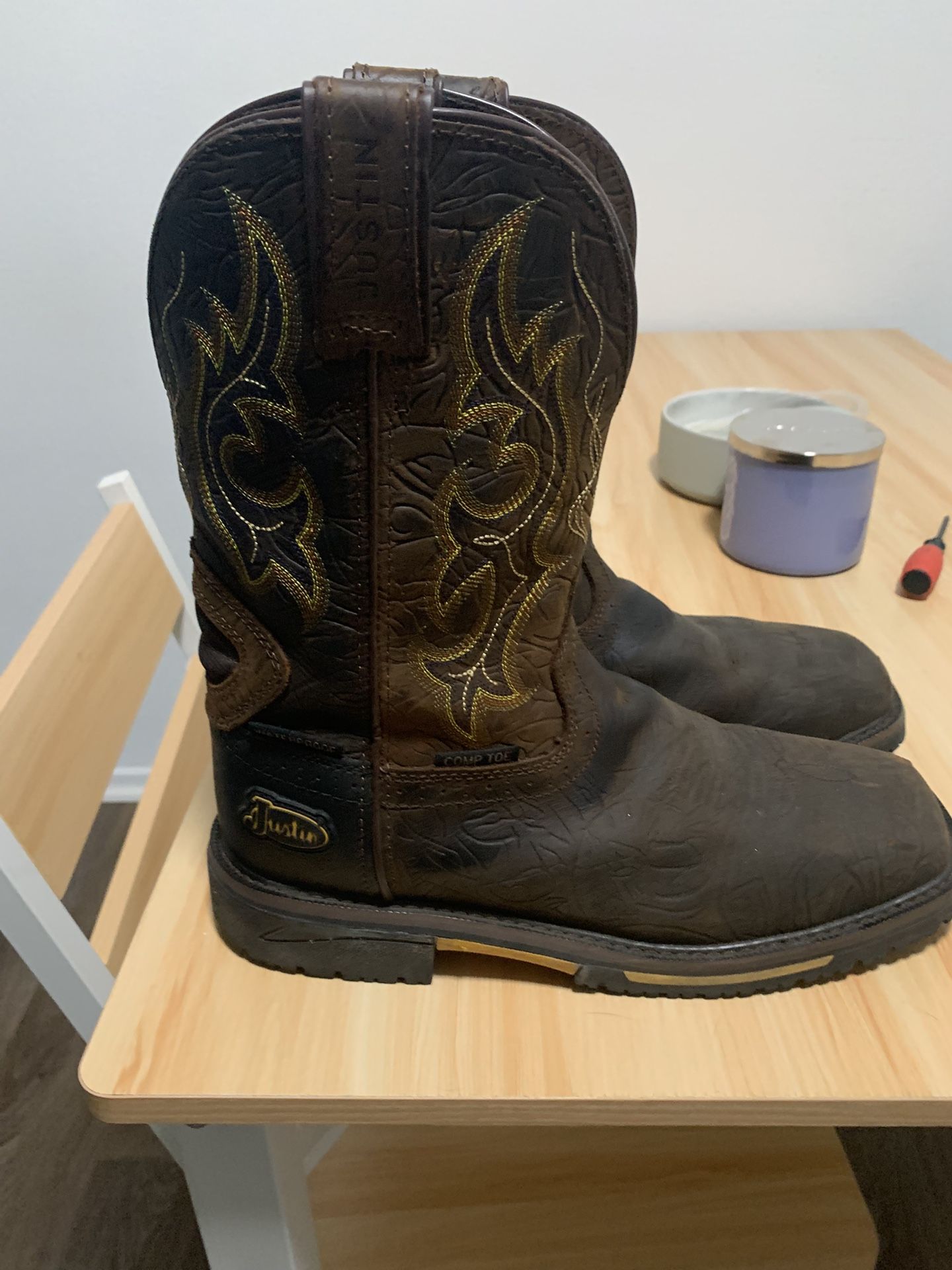 Justin Composite Toe Work Boot