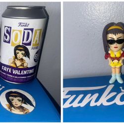 Funko SODA COWBOY BEBOP Faye Valentine Exclusive