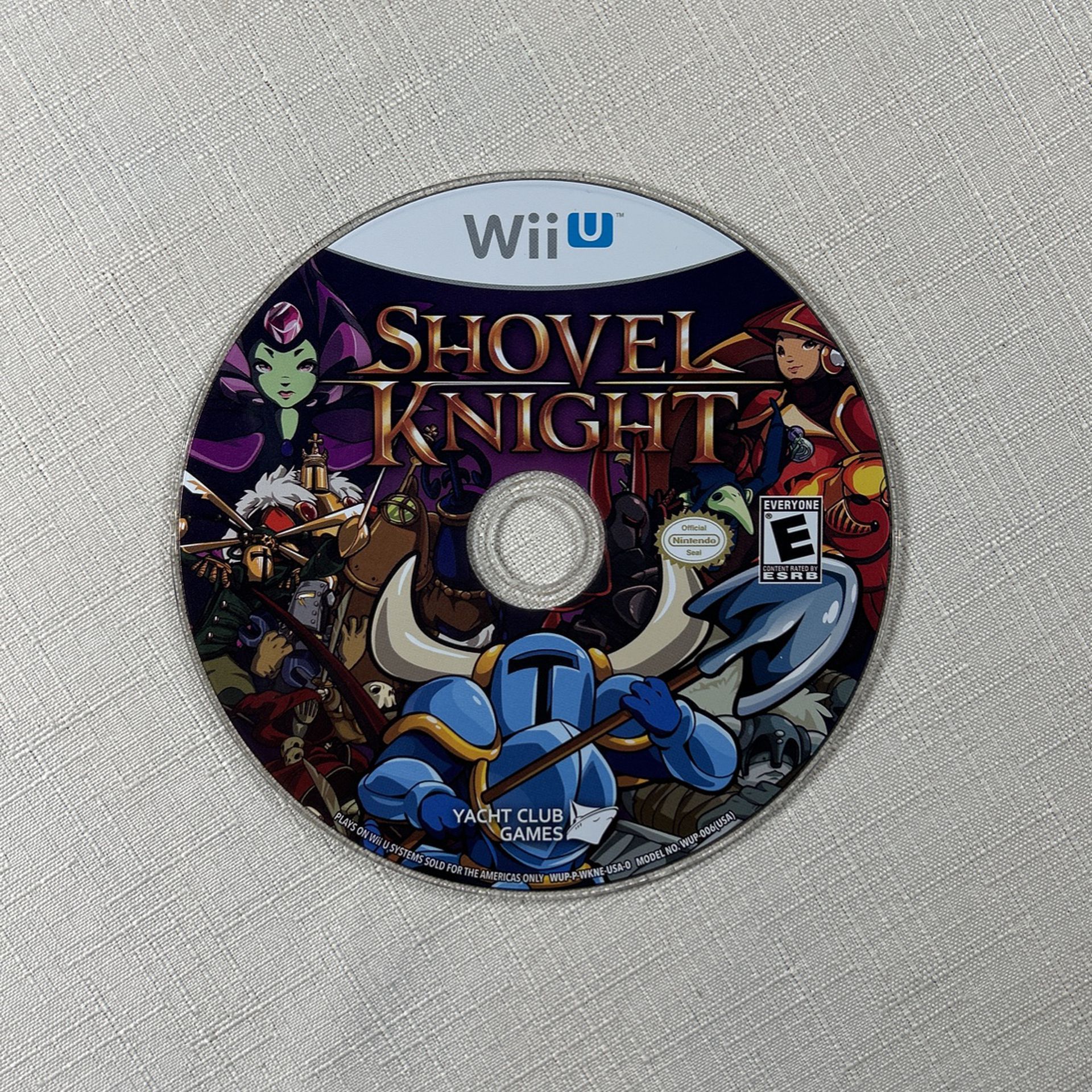 Nintendo Wii U Shovel Knight