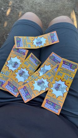 Carnival tickets,