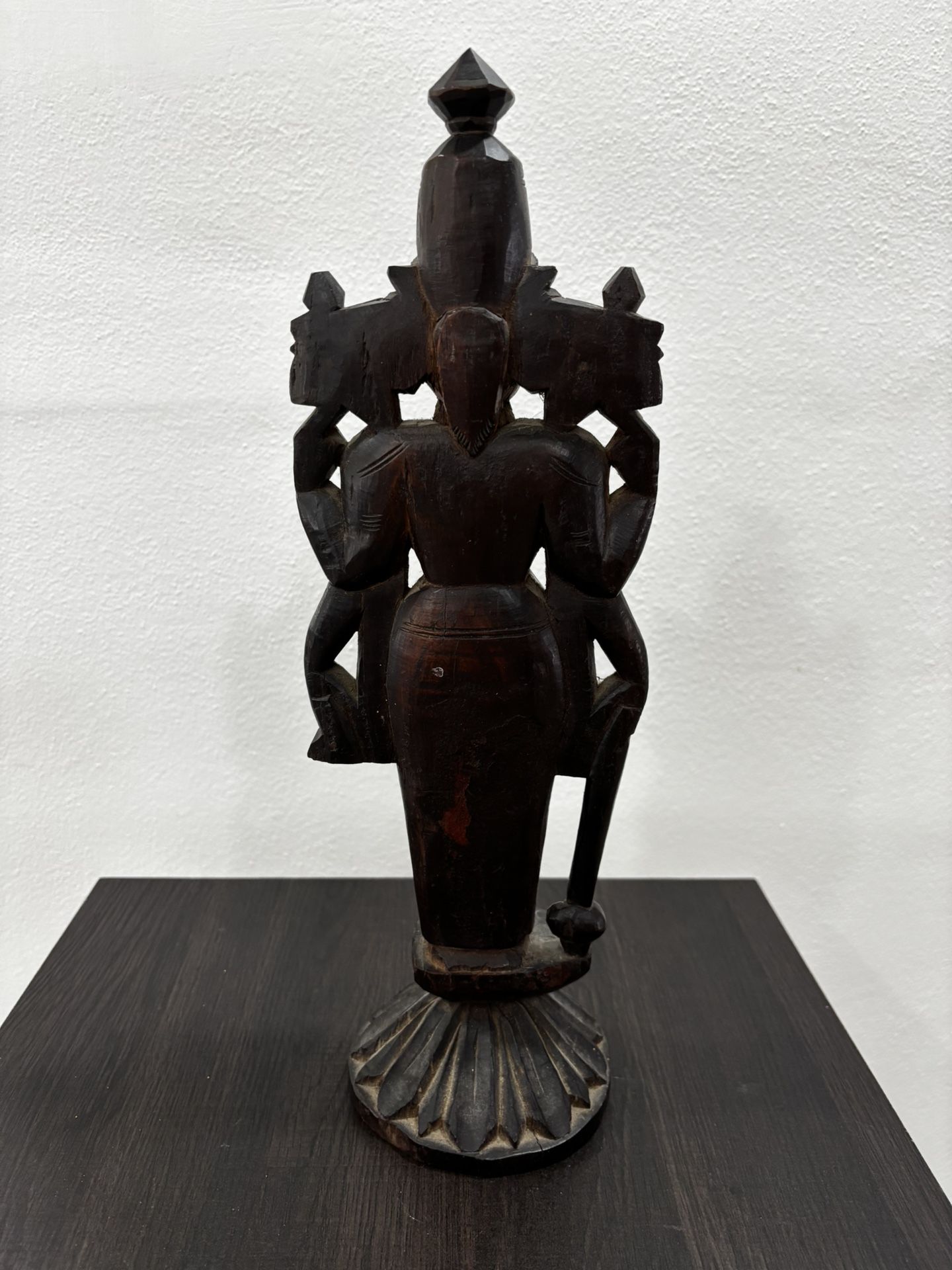 Indian Wood Goddess Statue