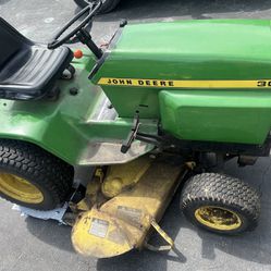 1976 John Deere 300 hydrostatic Lawn Tractor Will Not Start 