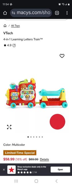 Vtech Kids Train Toy Set. $20