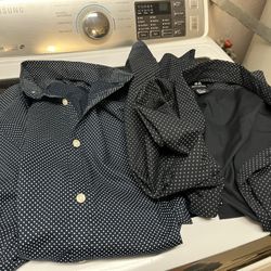 Mens Long Sleeves Size medium Both For $15