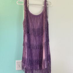 Fringe Sparkly Dress 