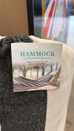 Hammock in Carry Bag 78x40 Inches