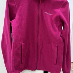 Columbia Women's Benton Springs Full Zip Fleece Jacket in magenta