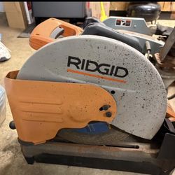 RIDGID 14 in. Abrasive Cut-Off Saw.
