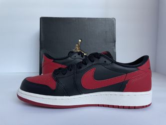 Air Jordan 1 Bred Low OG Size 6Y
