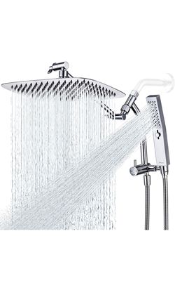 12 Inch Shower Head with Massage Mode Handheld (New in box)