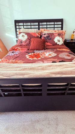 Queen mattress and frame