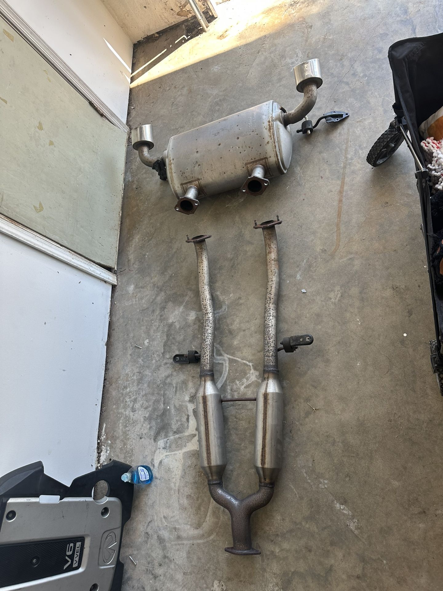 370z Muffler And Resonator