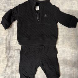Baby boy gap black outfit