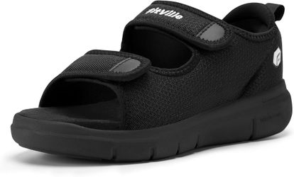 FitVille Men's EasyTop Recovery Sandals – Size 11.5 Wide