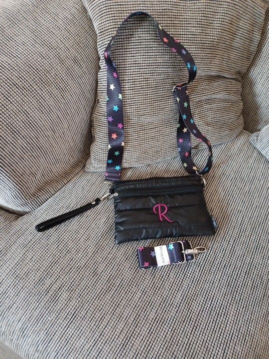 New Top Trenz Black Convertible Bag