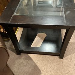 Two Ashley Furniture End Tables 