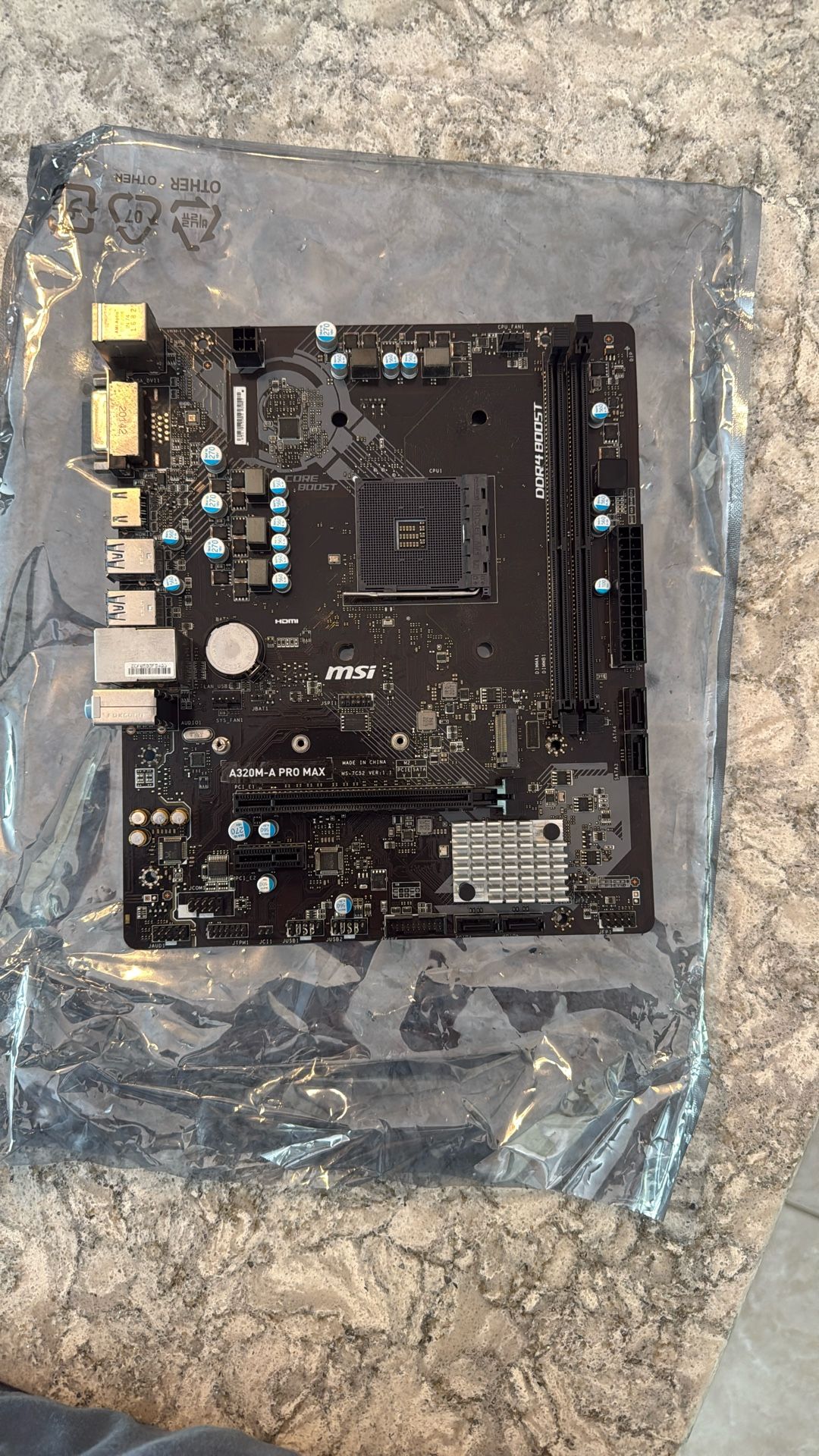 A320M-A PRO MAX MSI Motherboard