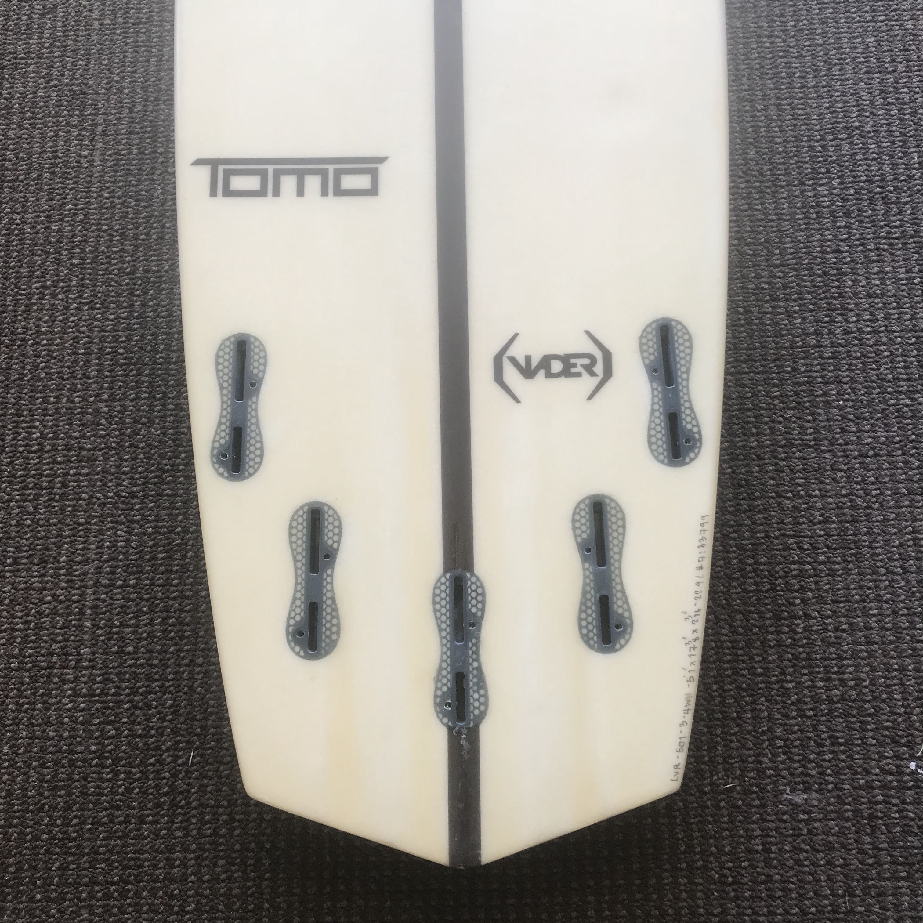 New Tomo Vader Lft Firewire Surfbkard Five Fin Fcs2 Surfboard Shortboard Fish Merrick Lost