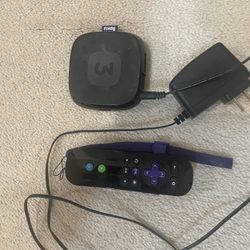 Roku 3rd Gen Media Streamer 4200x W/ Power Cord & Remote