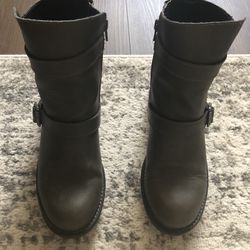 Women’s Bass Leather Ankle Boots Size 7