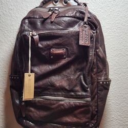 Old Trend  Leather Stark Stud Backpack 