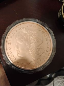 1893 One Lb Copper Bullion