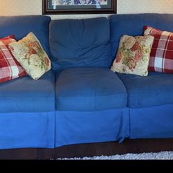 Denim Couch 