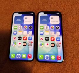 2 Unlocked iPhone 12 $200 Each Or $350 For Both