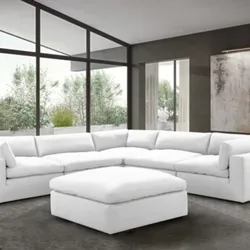 6 Piece Modular Cloud Sectional Sofa BRAND NEW IN BOX