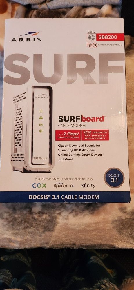 Arris Cable Surf Board Modem