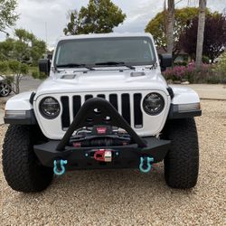 Redrock Stubby Front Bumper With Stinger Bar For 2020 Jeep “bumper Only”