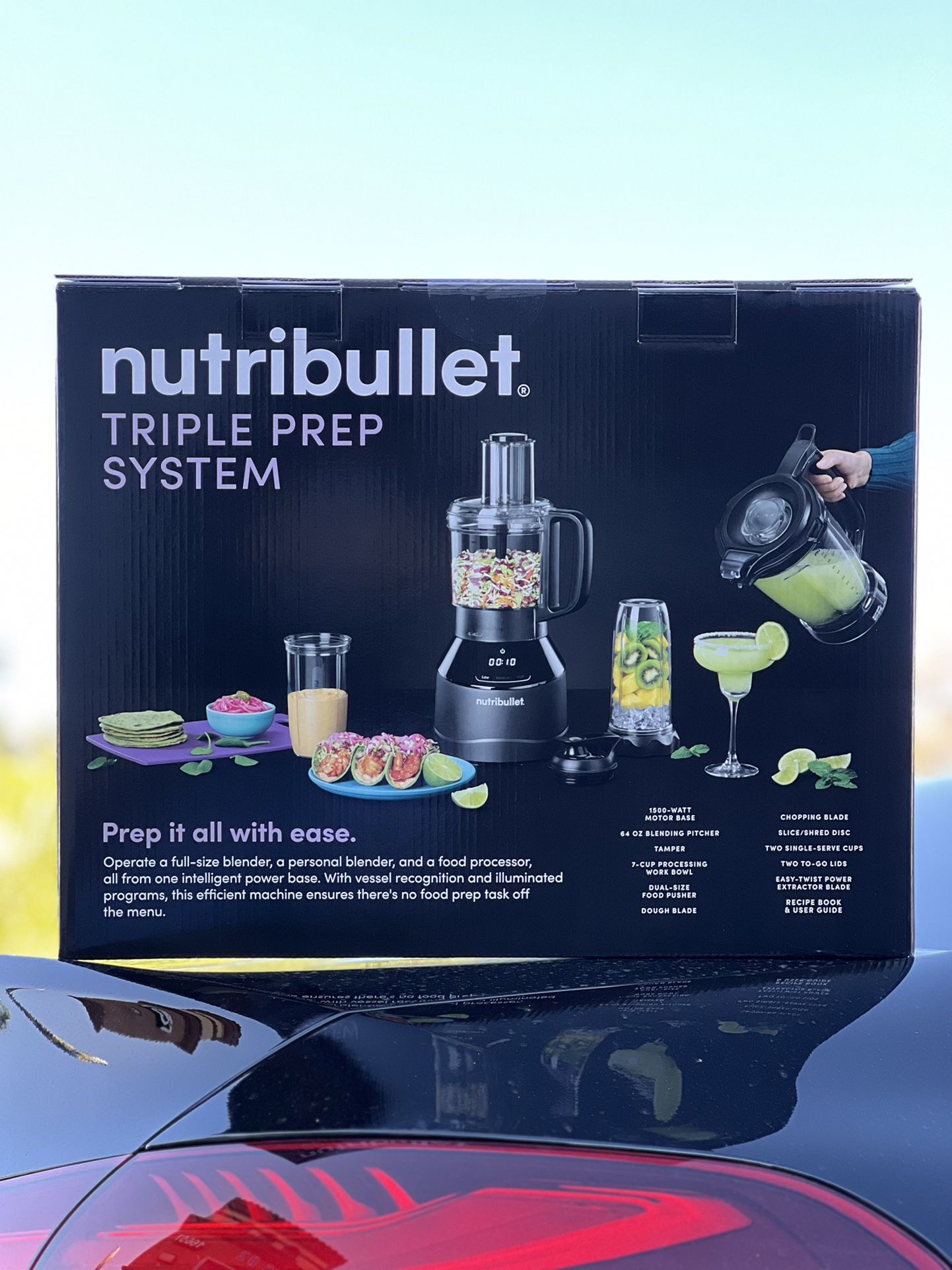 Nutrí billet Triple prep System
