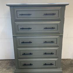 Green Highboy Dresser