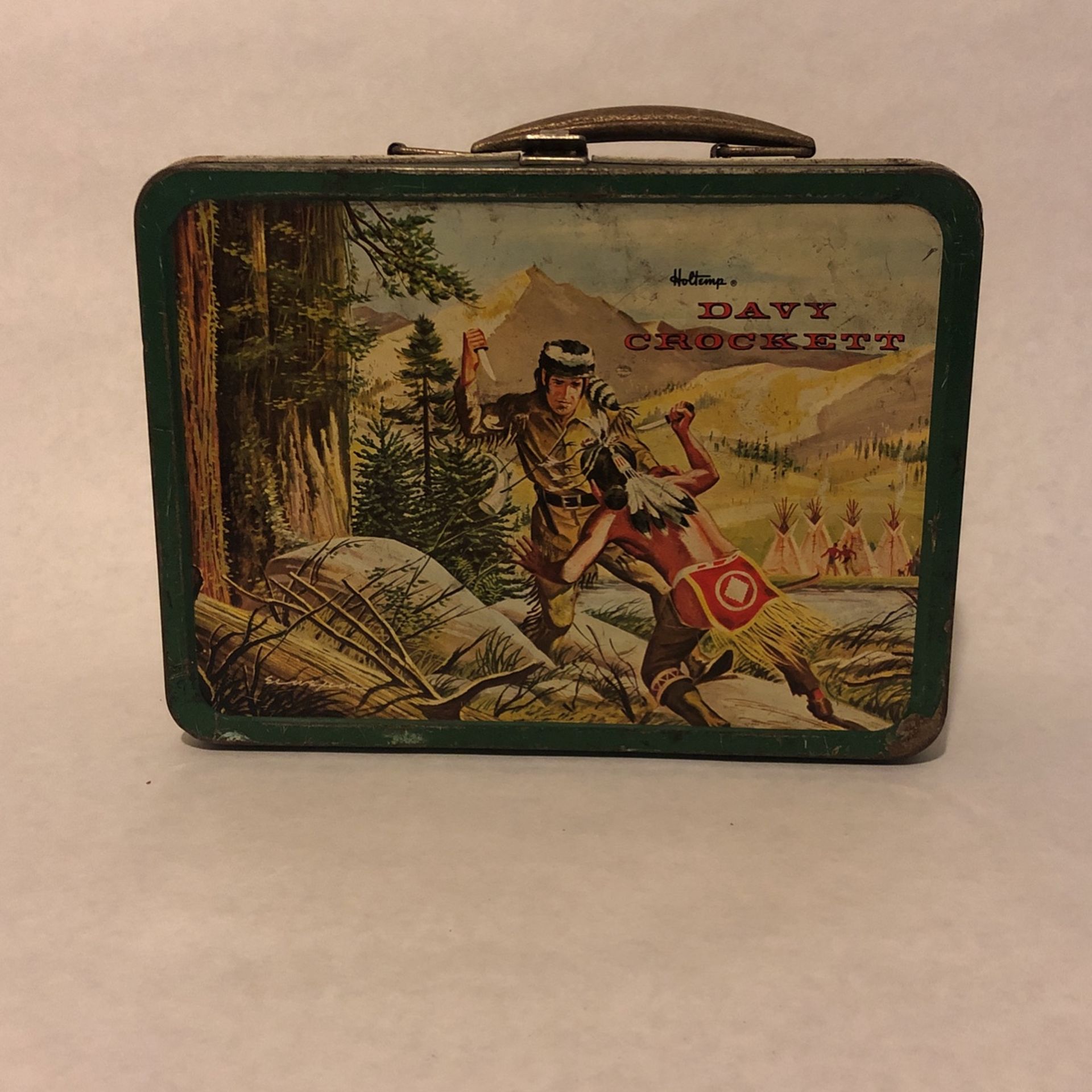 Vintage Lunch Box- Davy Crockett 1955