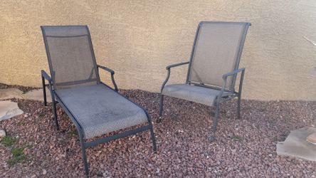 Sun lounger and reclining chair