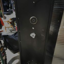 Gun Safe With Combination And Key Entry