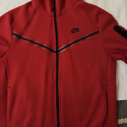 Nike Tech Fleece Men’s Red Tracksuit Size Large: Worn Once, Excellent Condition
