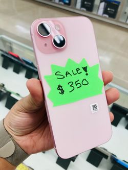 iPhone 15 regular 128gb AT&T cricket