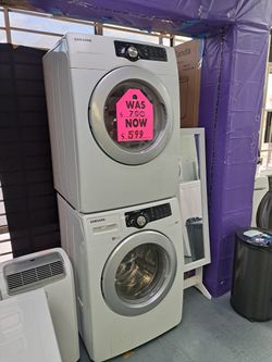 Stackable Washer And Dryer ( ELECTRIC) 