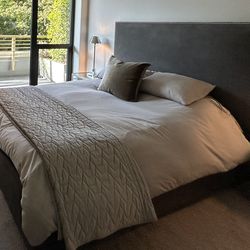 Microfiber Bed + mattress